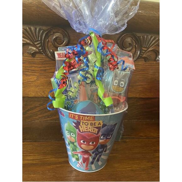 PJ Masks Easter Basket | Boys Birthday Gift Set | Figures, Books, Toys, Puzzle - Picture 10 of 10